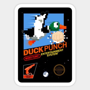 Duck Punch Sticker